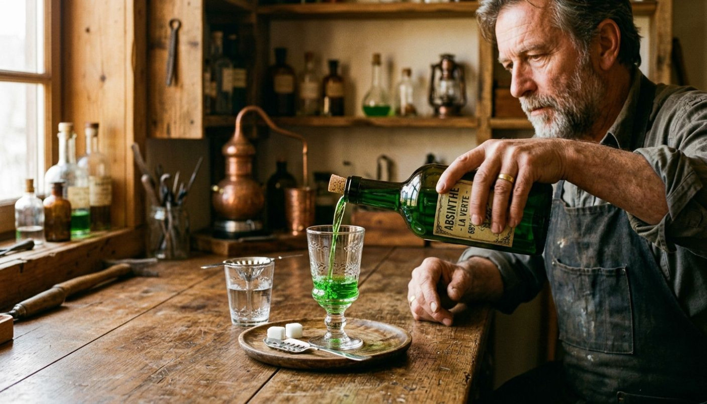 Comment l'artisanat influence-t-il la qualité de l'absinthe ?
