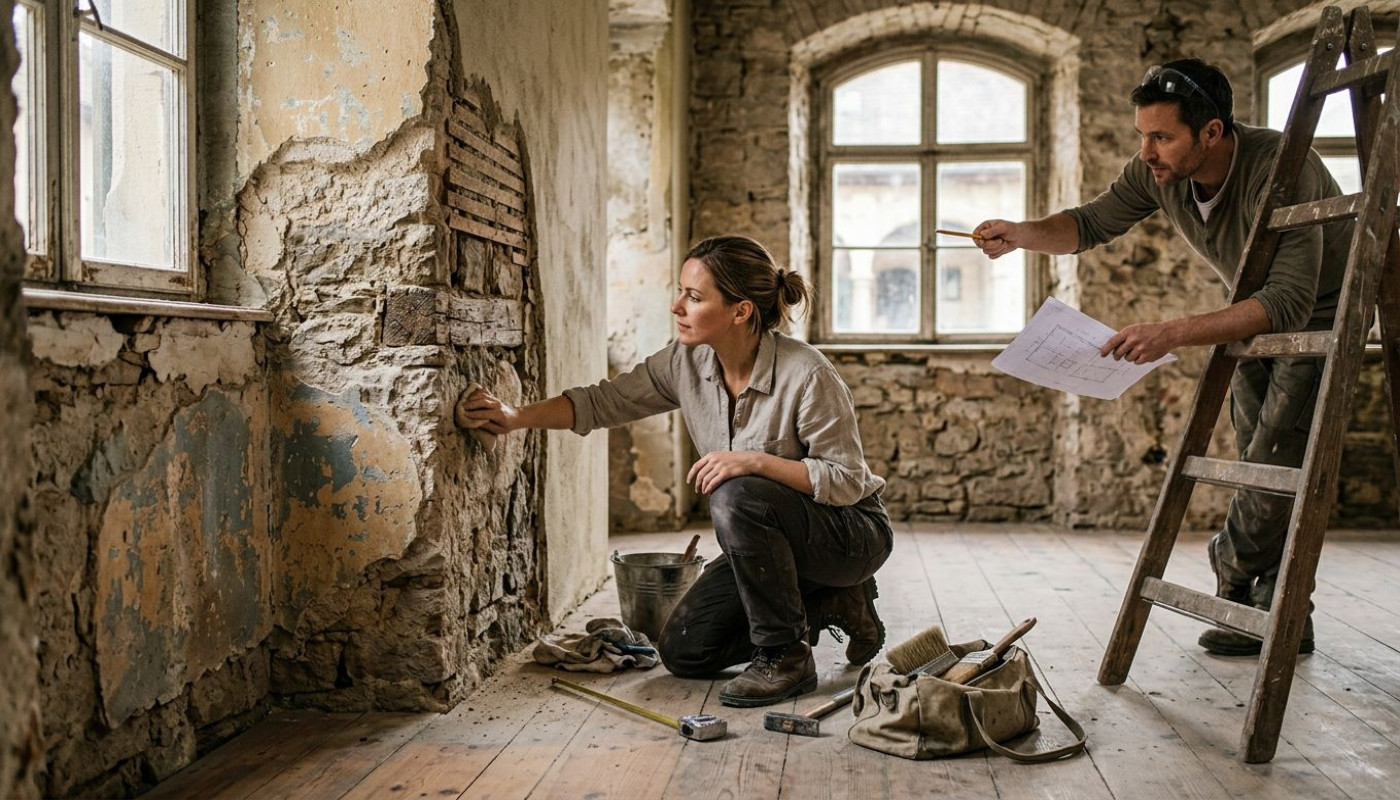 Comment les projets de rénovation racontent l’histoire des bâtiments anciens