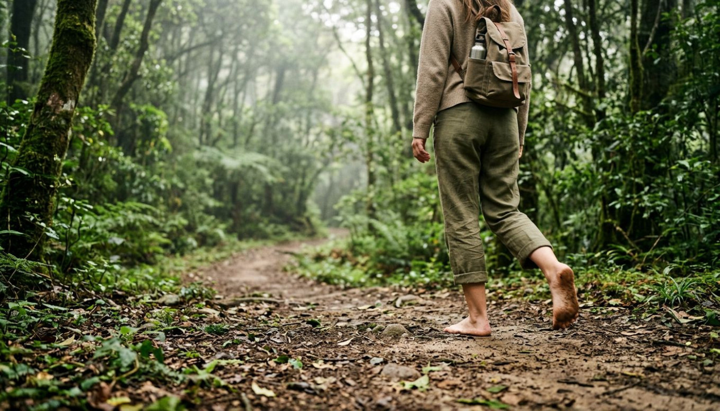 Explorer le monde pieds nus : mythe ou santé retrouvée ?